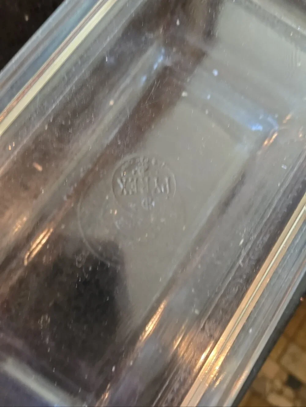 VTG Blue Pyrex FIREKING Loaf 9
